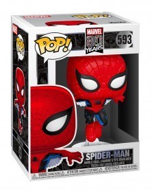 Funko POP Marvel - Spider-Man (first Appearance), caixa