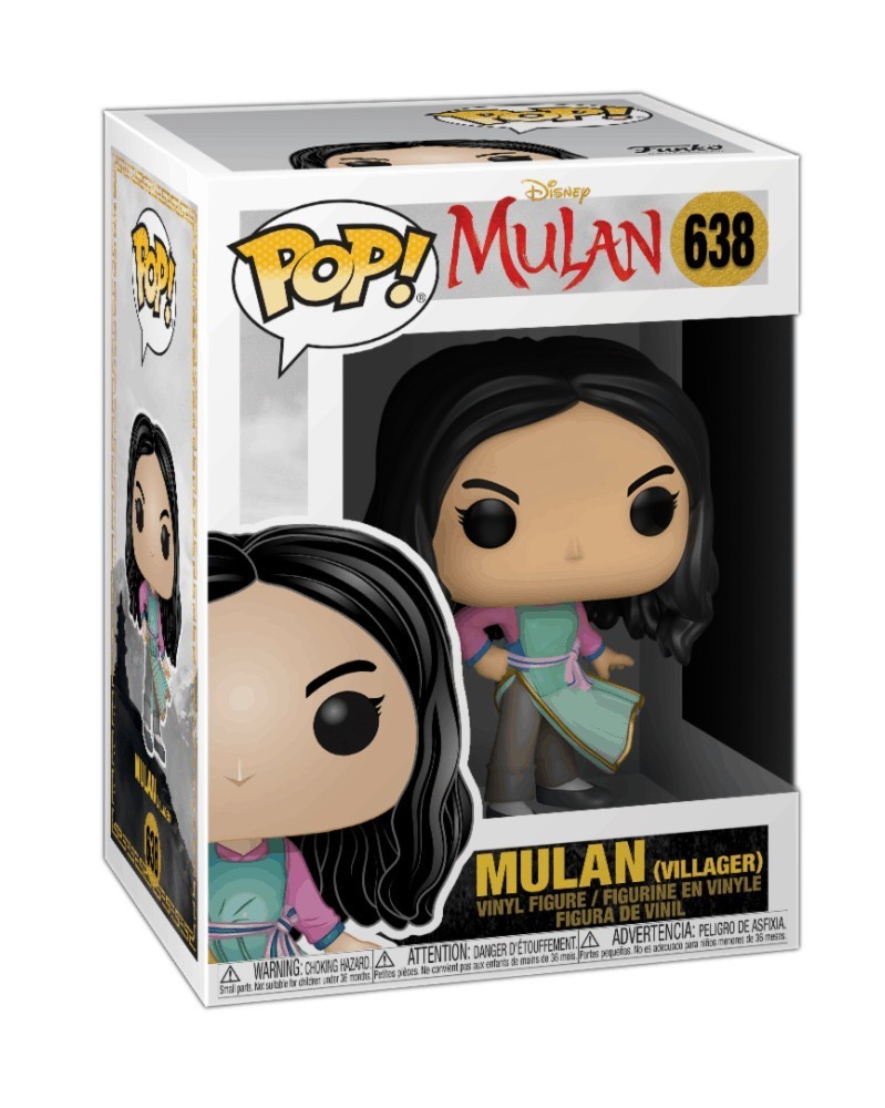 Funko POP Disney - Mulan (Live Action) - Mulan (Villager), caixa