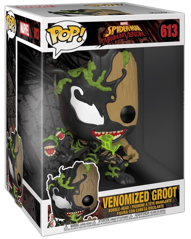 PREORDER! Funko POP Marvel - Maximum Venom - Venomized Groot 10", caixa PREORDER! Funko POP Marvel - Maximum Venom - Venomized Groot 10", caixa