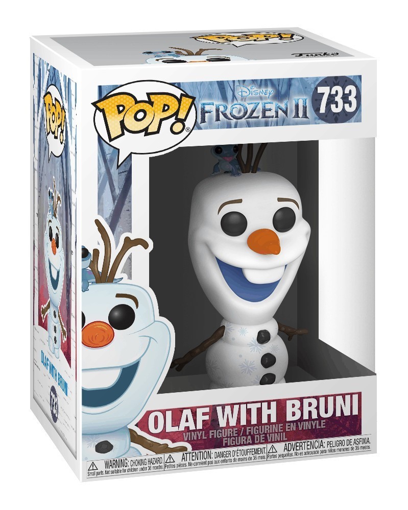 Funko POP Disney - Frozen 2 - Olaf with Bruni, caixa