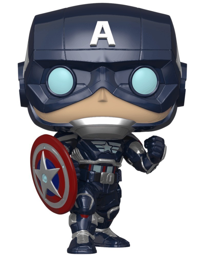 PREORDER! POP Marvel - Avengers Game - Captain America (Stark Tech Suit)