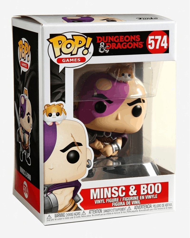 Funko POP Games - Dungeons & Dragons - Minsc & Boo, caixa