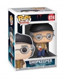 Funko POP Movies - IT 2 - Shopkeeper (Stephen King), caixa