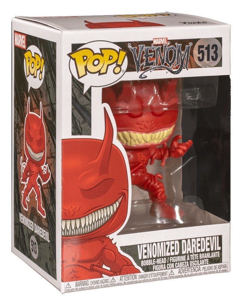 Funko POP Marvel - Venom - Venomized Daredevil, caixa