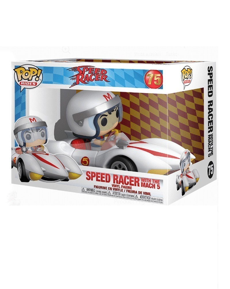 Funko POP Rides - Speed Racer with The Mach 5, caixa Funko POP Rides - Speed Racer with The Mach 5, caixa