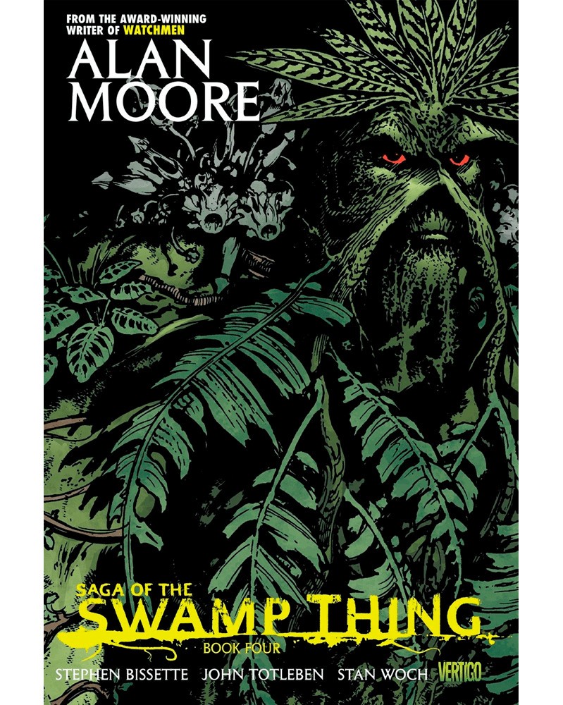 The 1 thing book. Saga of the Swamp thing. Swamp thing alan Moore.