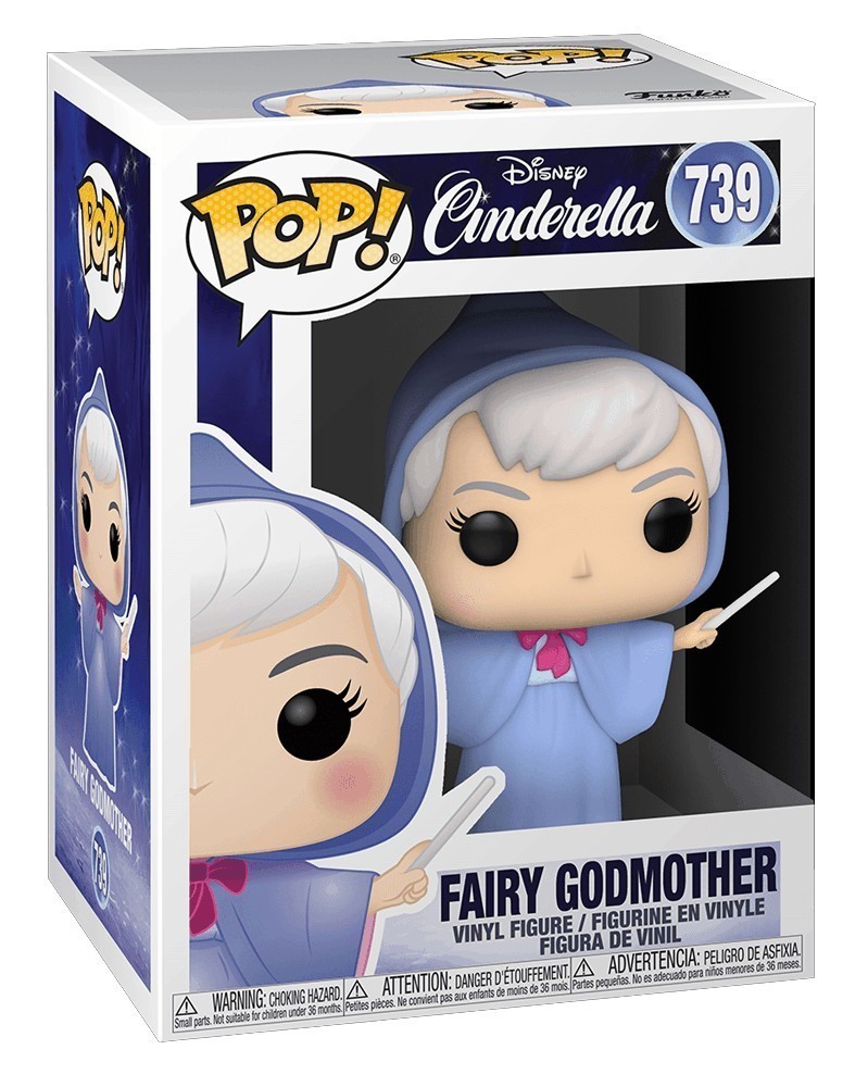 Funko POP Disney - Cinderella - Fairy Godmother, caixa