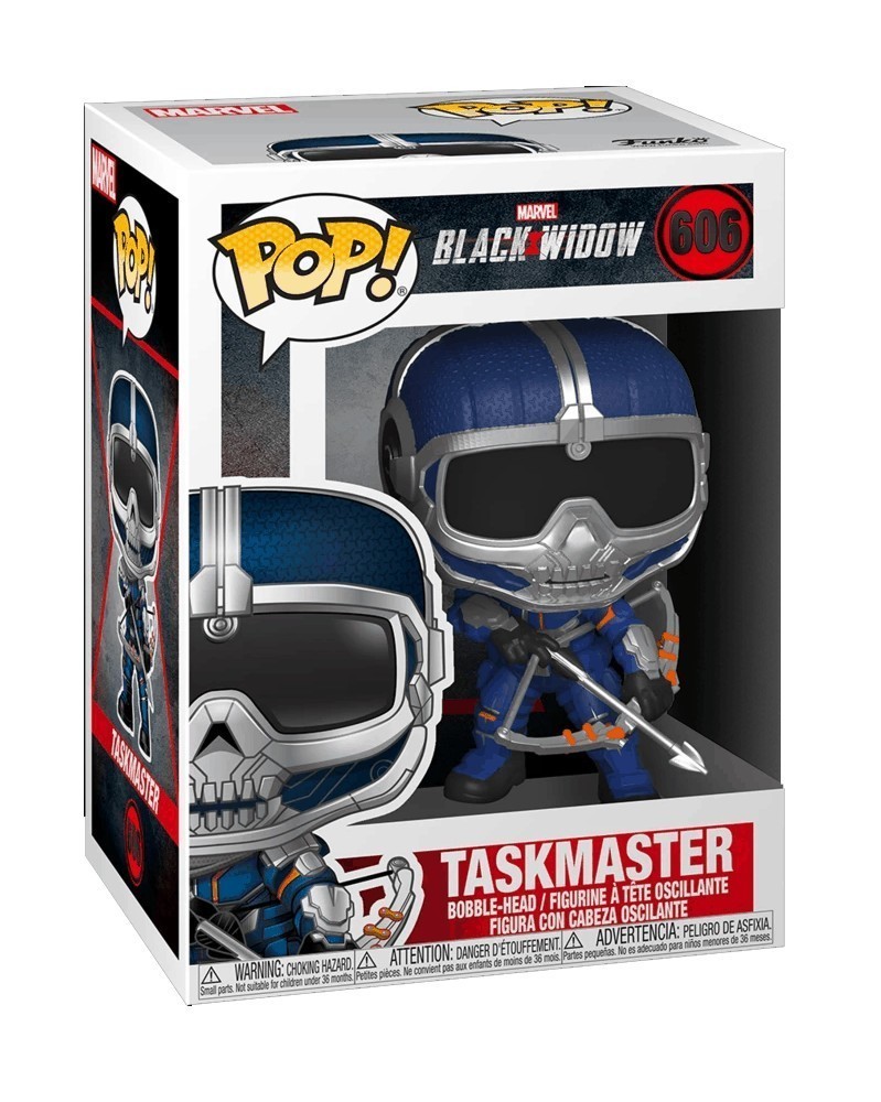 Funko POP Marvel - Black Widow - Taskmaster (with Bow), caixa