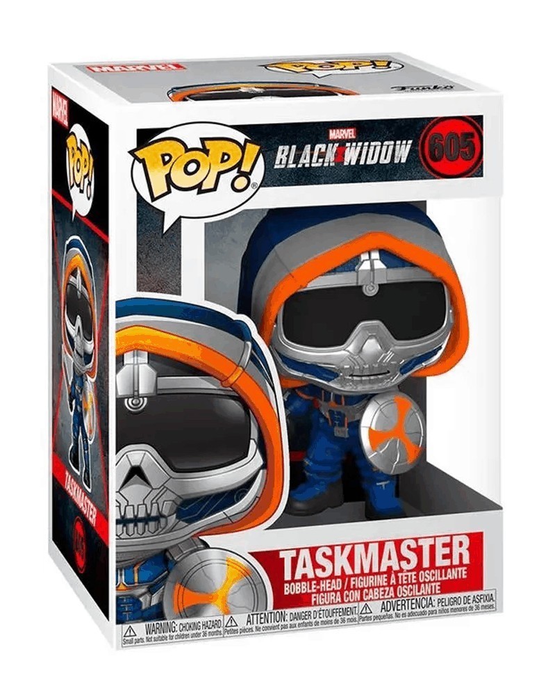 Funko POP Marvel - Black Widow - Taskmaster (with Shield), caixa