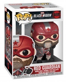 Funko POP Marvel - Black Widow - Red Guardian, caixa