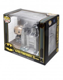 Funko POP Town - Batman - Alfred Pennyworth w/Wayne Manor, caixa