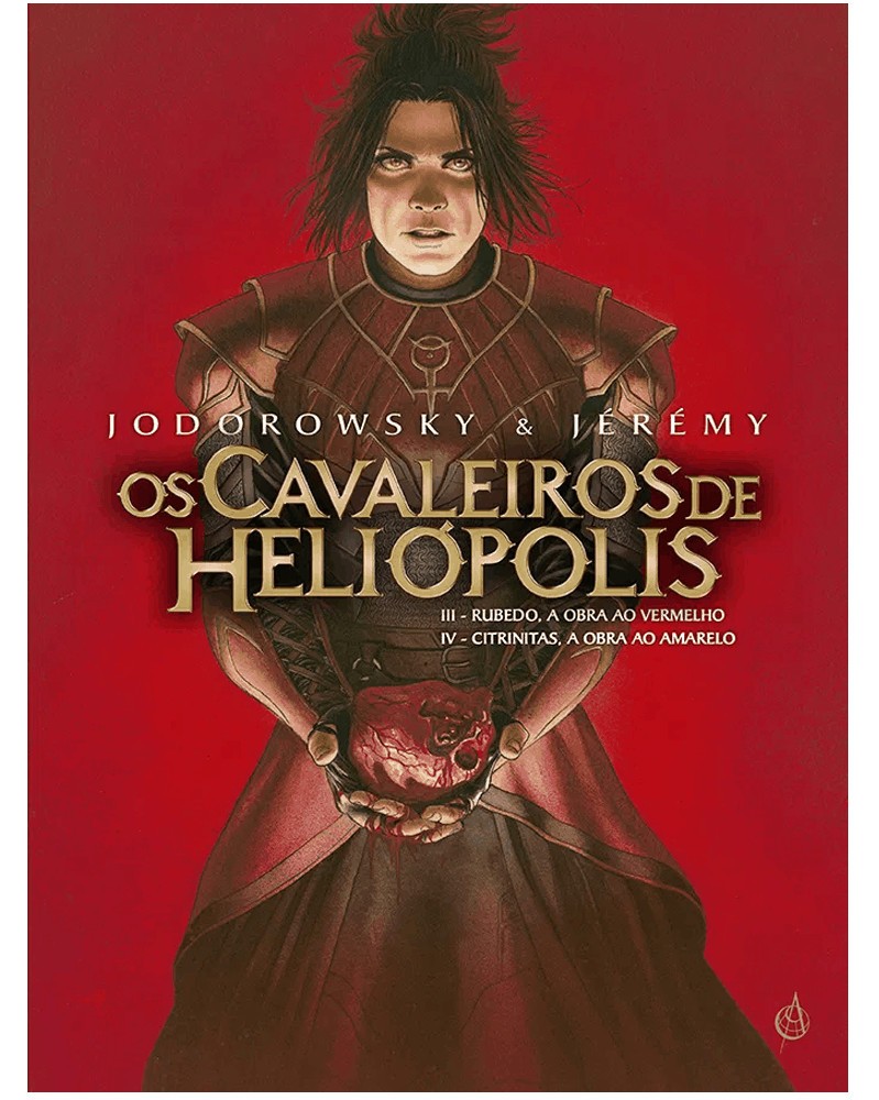 Os Cavaleiros de Heliópolis III/IV, de Jodorowsky e Jérémy (Ed.Portuguesa, Capa Dura), capa