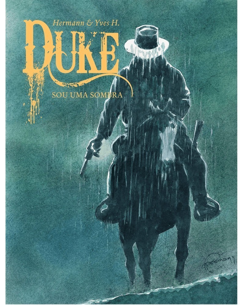 Duke Tomo 3: Sou Uma Sombra (Hermann), capa