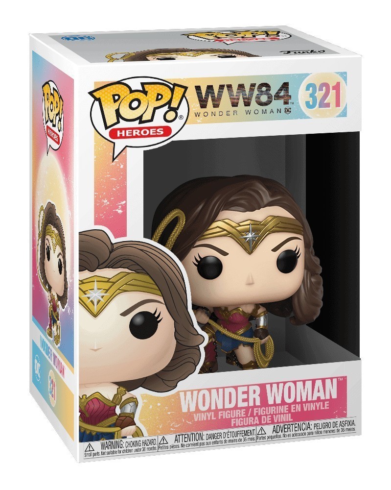 Funko POP Wonder Woman 1984 - Wonder Woman, caixa