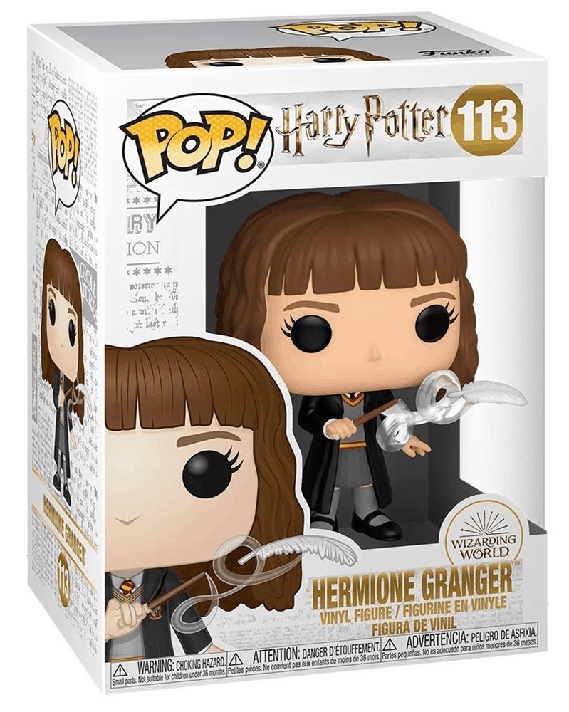 Funko POP Harry Potter - Hermione Granger with Feather, caixa