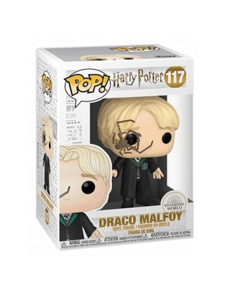Funko POP Harry Potter - Draco Malfoy with Whip Spider, caixa