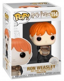 Funko POP Harry Potter - Ron Weasley (Puking Slugs with Bucket), caixa