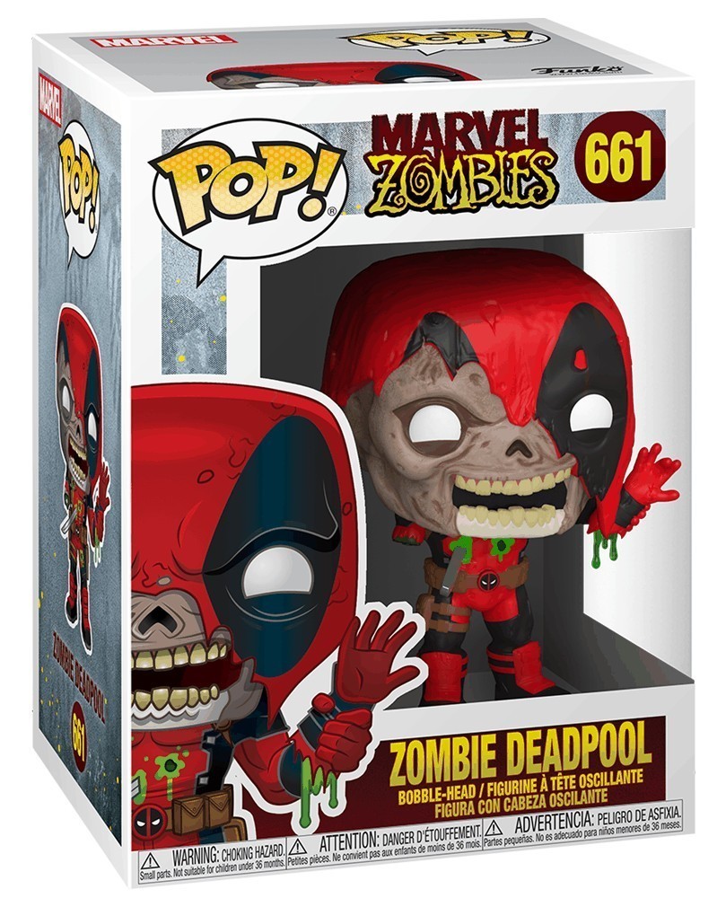PREORDER! Funko POP Marvel - Marvel Zombies - Deadpool, caixa