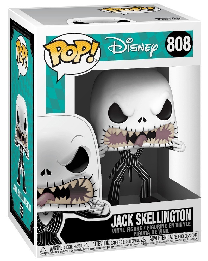 PREORDER! Funko POP Disney - Nightmare Before Christmas - Jack Skellington (Scary Face), caixa