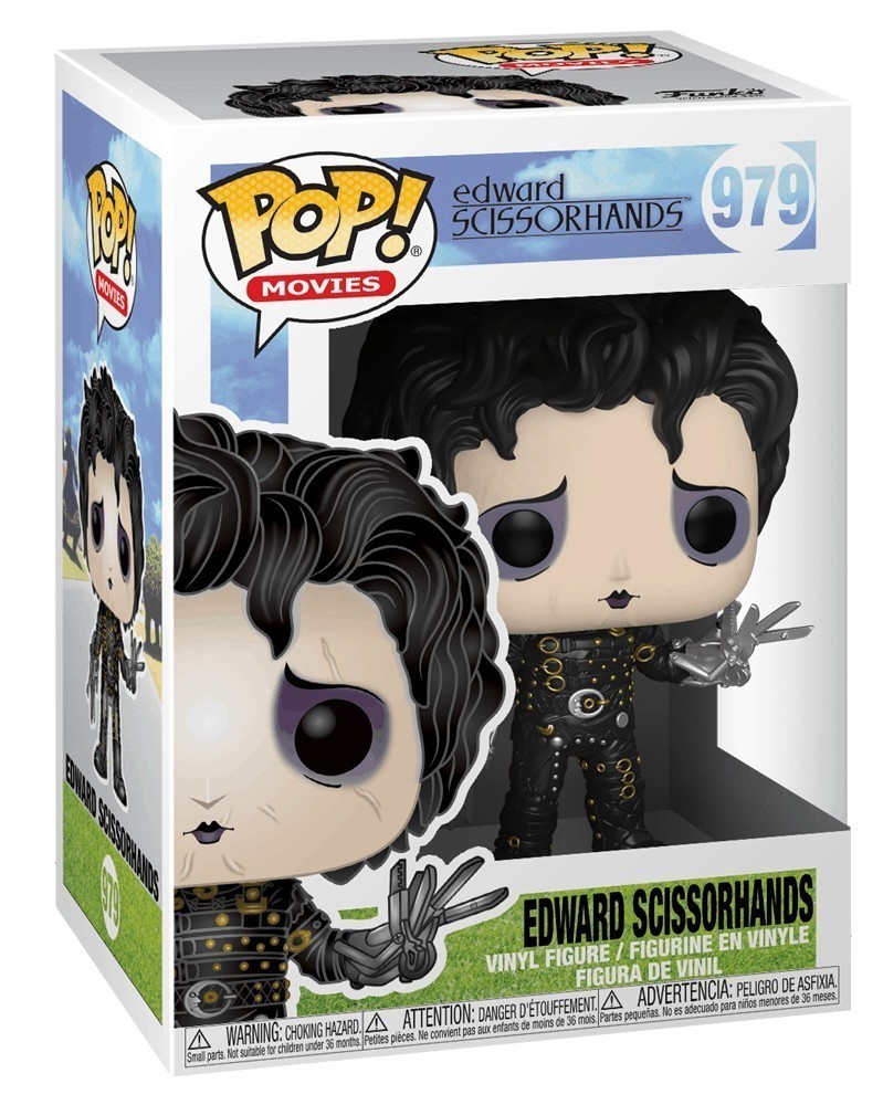 PREORDER! Funko POP Movies - Edward Scissorhands - Edward, caixa PREORDER! Funko POP Movies - Edward Scissorhands - Edward, caixa
