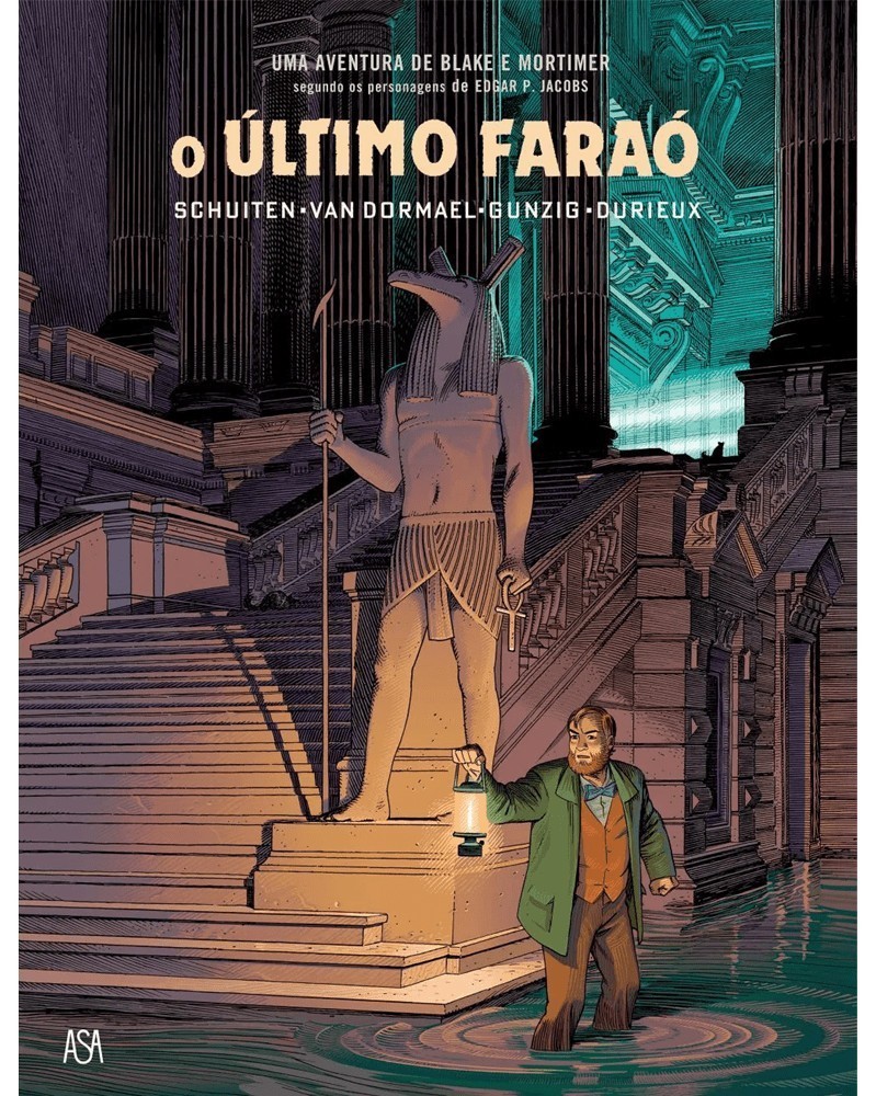 Blake e Mortimer: O Último Faraó (Ed.Portuguesa, capa dura), capa