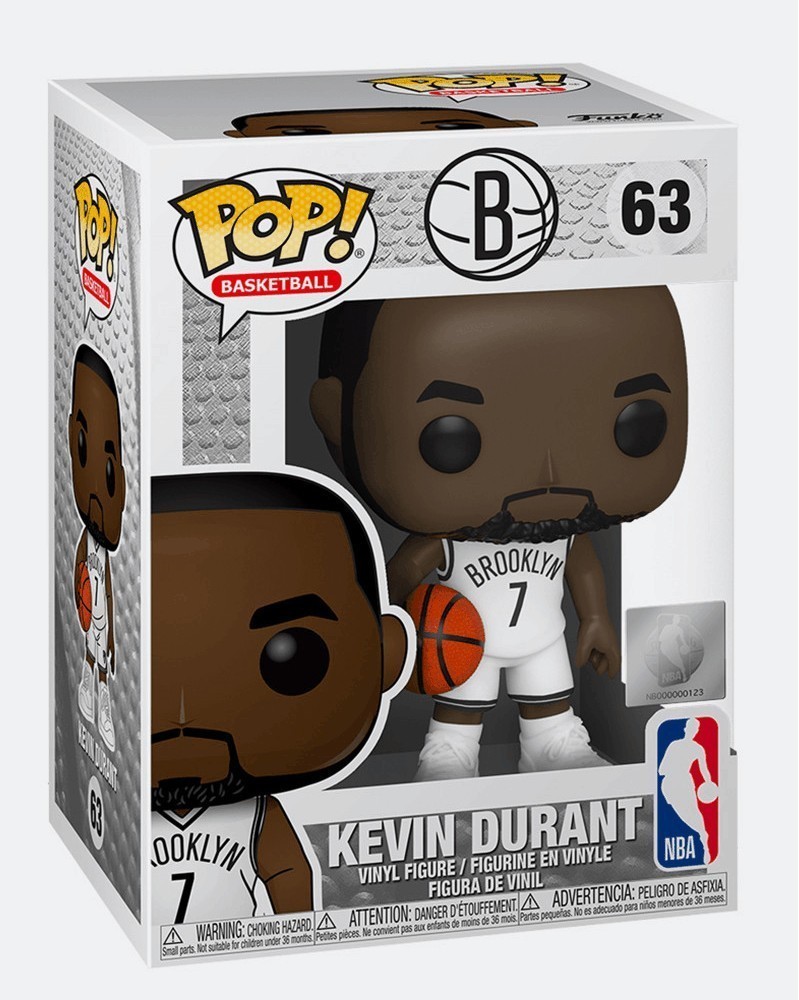 Funko POP Basketball - Brooklyn - Kevin Durant,  caixa