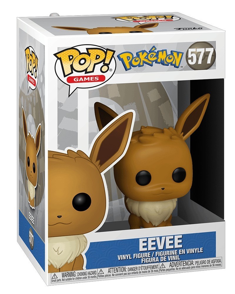 Funko POP Games - Pokémon - Eevee, caixa