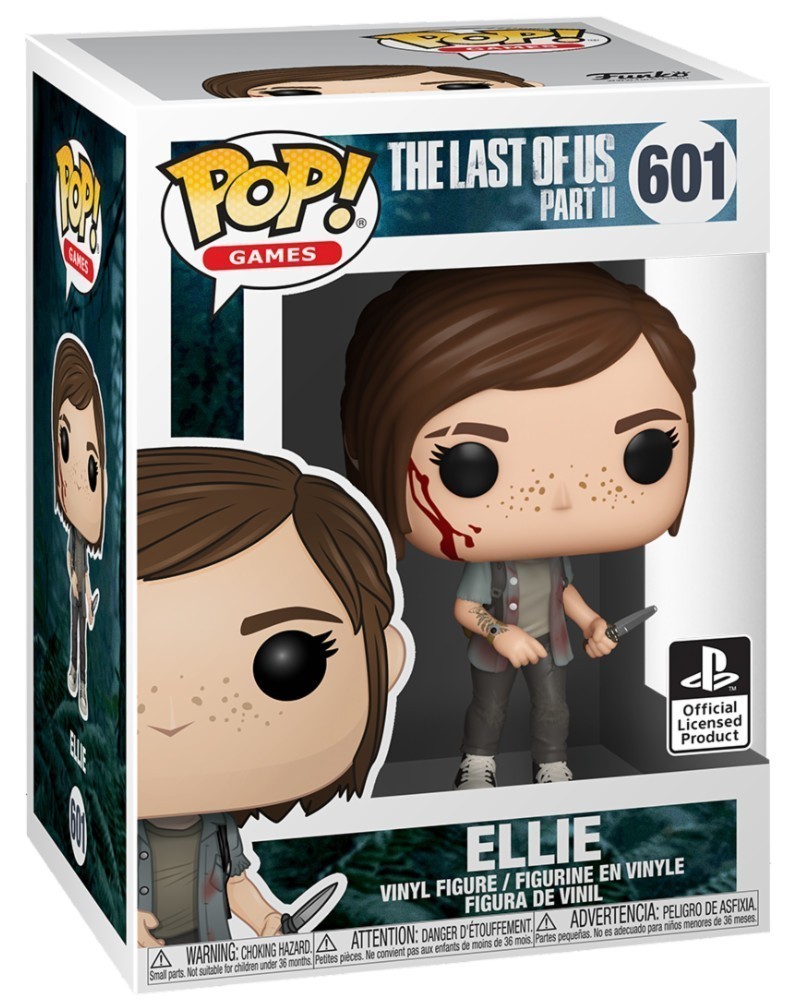 PREORDER! Funko POP Games - The Last of Us Part II - Ellie, caixa PREORDER! Funko POP Games - The Last of Us Part II - Ellie, caixa
