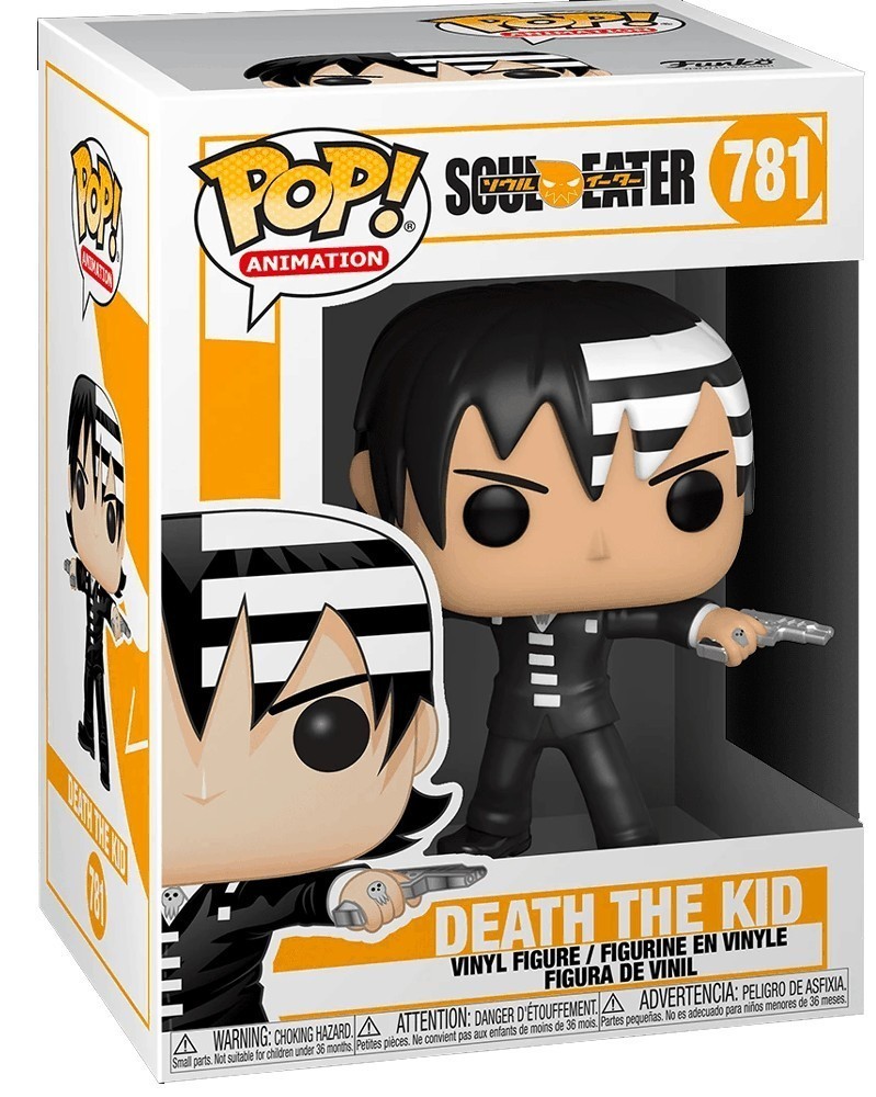 Funko POP Anime - Soul Eater - Death The Kid, caixa