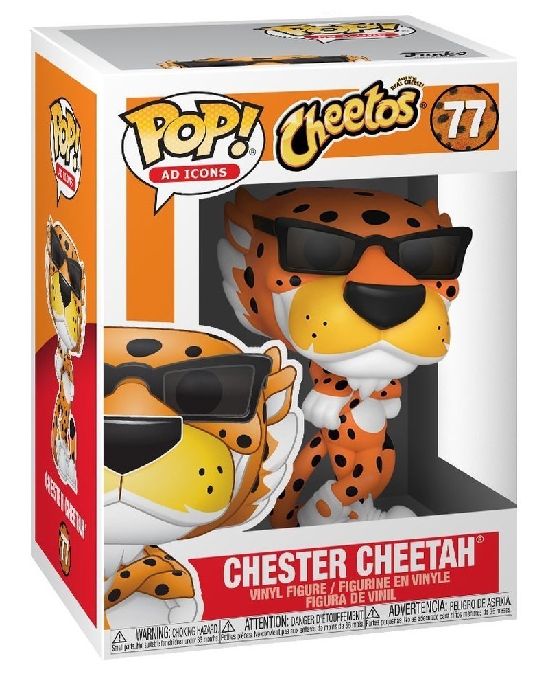 Funko POP Ad Icons - Chester Cheetah, caixa