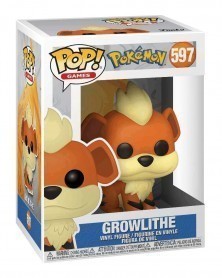 Funko POP Games - Pokémon - Growlithe, caixa