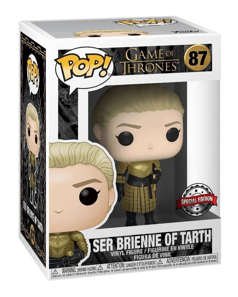 Funko POP Game of Thrones - Ser Brienne of Tarth (Special Edition), caixa