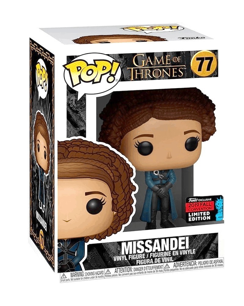 Funko POP Game of Thrones - Missandei (2019 Fall Convention), caixa