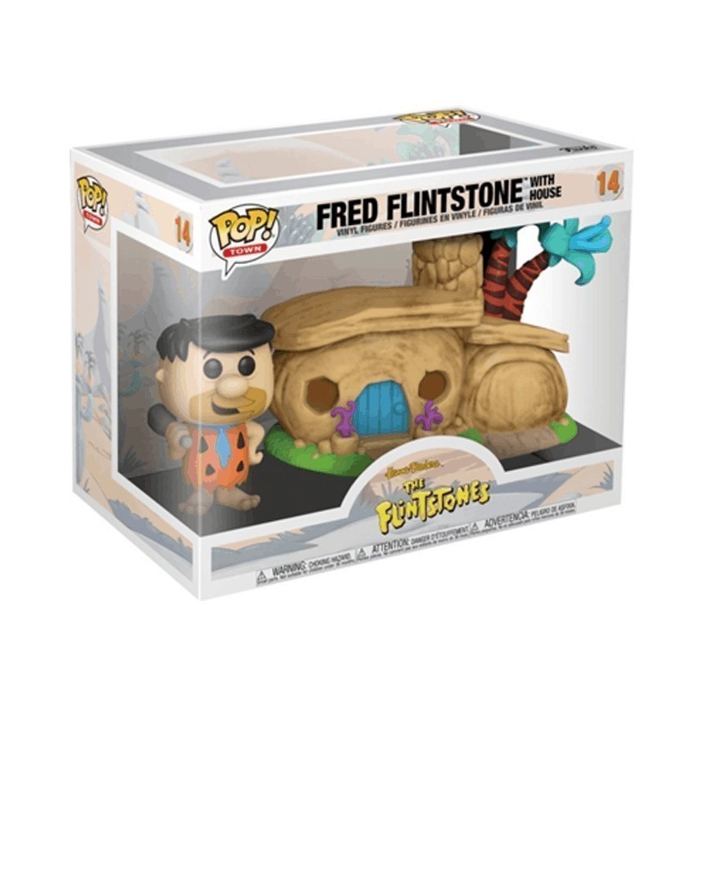 Funko POP - Flintstones - Fred Flinstone with House, caixa