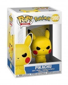 Funko POP Games - Pokémon - Pikachu (Angry), caixa
