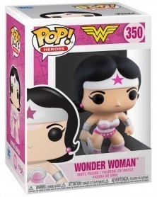 PREORDER! Funko POP Heroes - Breast Cancer Awareness - Wonder Woman, caixa