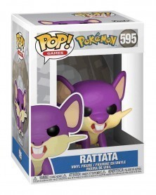 Funko POP Games - Pokémon - Rattata, caixa