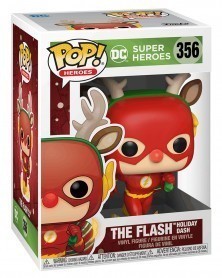 PREORDER! Funko POP DC Super Heroes - The Flash (Holiday Dash), caixa