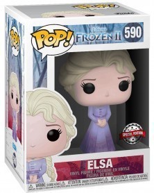 Funko POP Disney - Frozen 2 - Elsa (Intro, 590), caixa