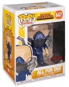 Funko POP Anime - My Hero Academia - All For One (Charged), caixa