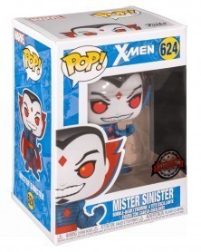 Funko POP Marvel - X-Men - Mister Sinister (Metallic), caixa
