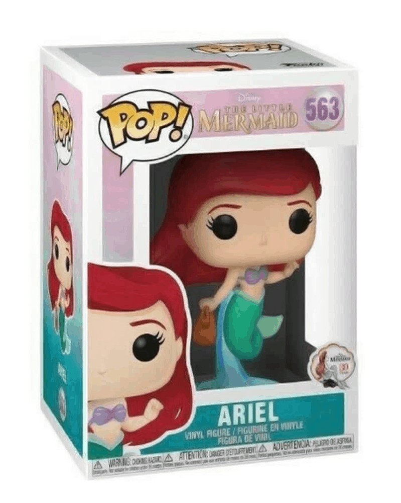 Funko POP Disney - The Little Mermaid - Ariel (with Bag), caixa