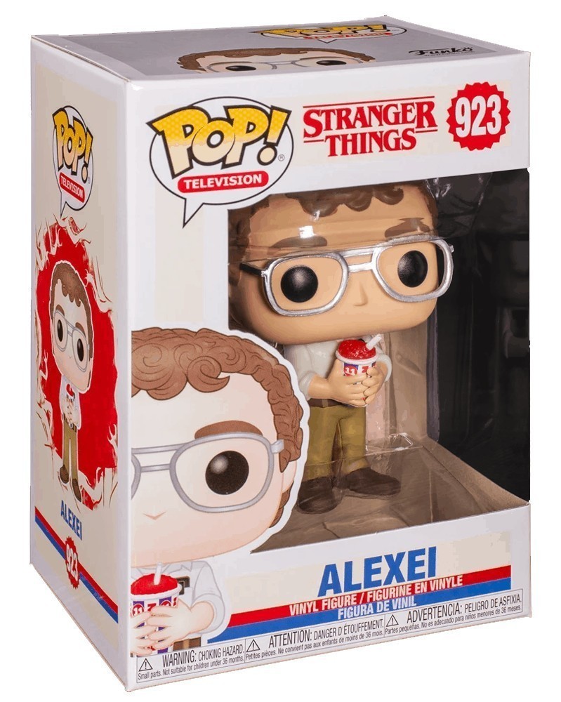 Funko POP TV- Stranger Things - Alexei, caixa