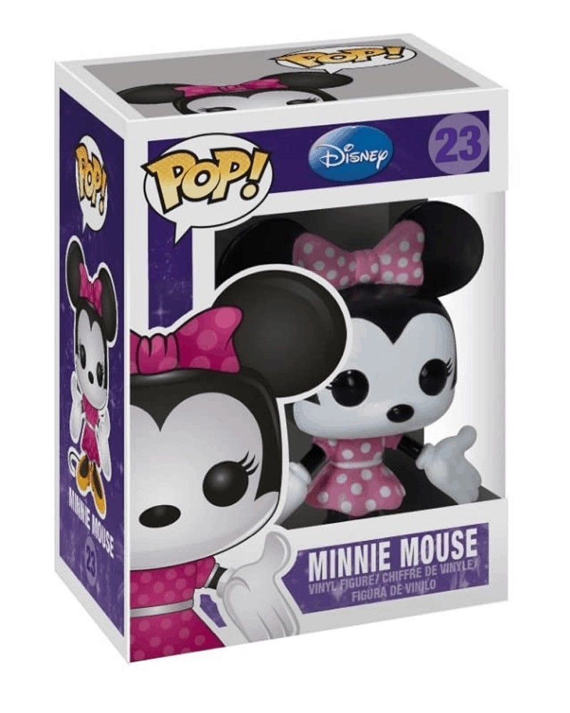 Funko POP Disney - Minnie Mouse (23), caixa