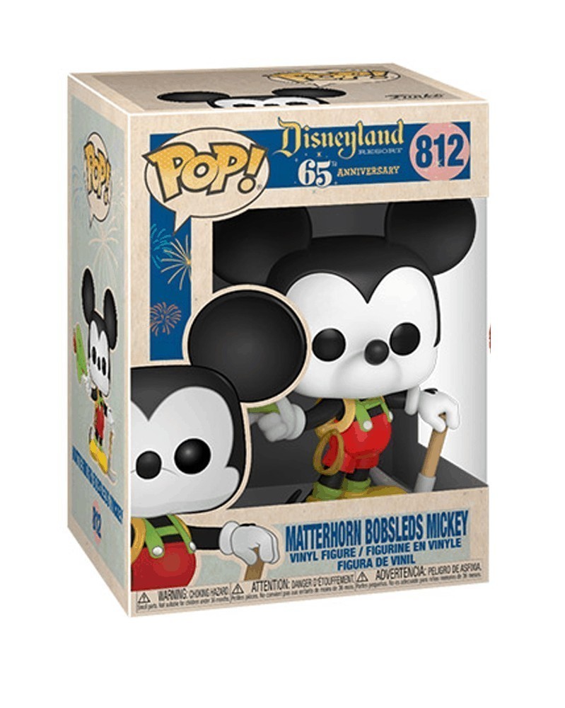 Funko POP Disneyland 65th Anniversary - Matterhorn Bobsleds Mickey, caixa