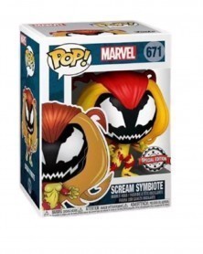 Funko POP Marvel - Scream Symbiote (Special Edition), caixa