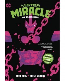 Mister Miracle Deluxe HC, de Tom King e Mitch Gerards, capa