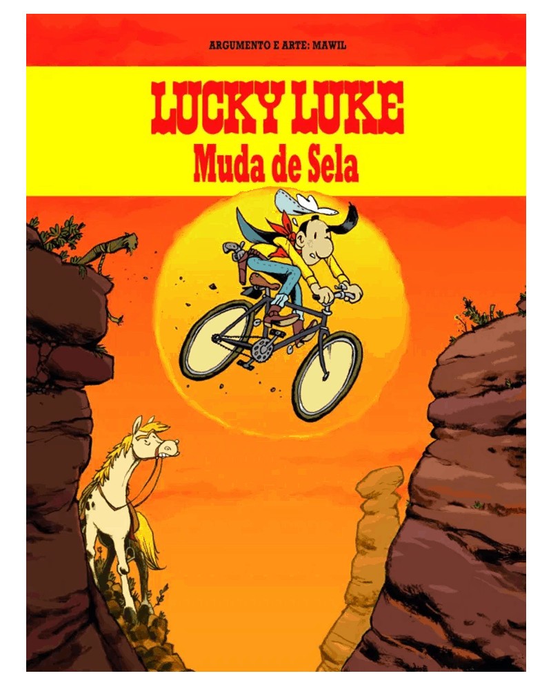 Lucky Luke Muda de Sela (Ed.Portuguesa, capa dura)