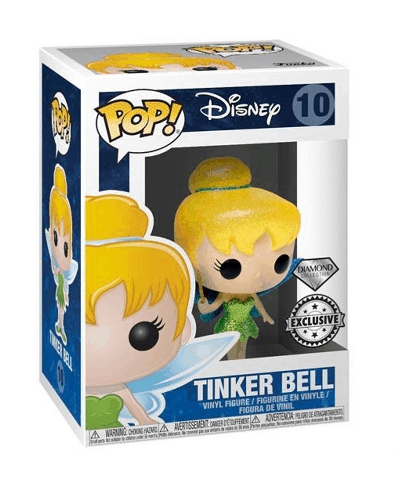 Funko POP Disney - Tinker Bell (Diamond Glitter Collection), caixa