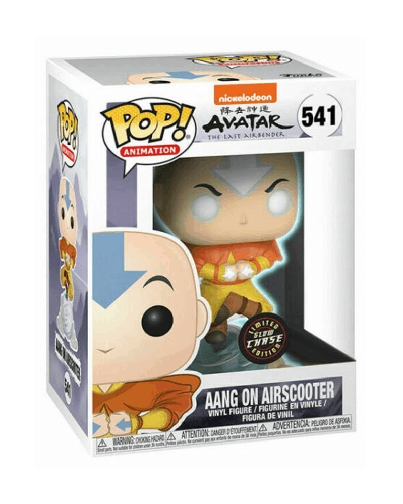 POP Animation - Avatar The Last Airbender - Aang on Airscooter (CHASE), caixa